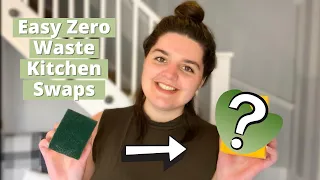 Top 5 Easy KITCHEN Swaps For Beginners (on a budget) // Plastic Free, Zero Waste, Sustainable Living