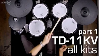 drum-tec presents: Playing all kits of the Roland TD-11KV electronic drum kit (PART 1/2)