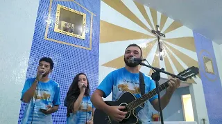 Ensaio do grupo de oração.Em teu altar Senhor Walmir Alencar(Anjos da Arca cover)