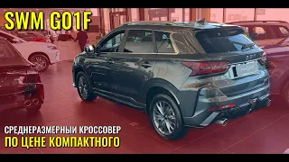 SWM G01F. Среднеразмерный кроссовер "под спорт" по цене компактного.