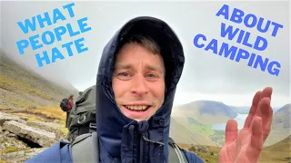 What people HATE about WILD CAMPING (and why it doesn’t bother me!)