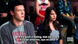 GLEE - I WANT TO HOLD YOUR HAND ... SUBTITULADO
