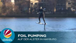 Foil pumping: Neuer Trend für Wassersport-Fans