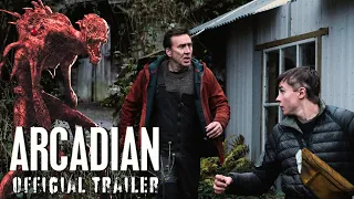 Arcadian Official Trailer 2024 | Ft. Nicolas Cage, Jaeden Martell, Sadie Soverall