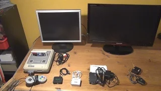 Old Consoles + Modern LCDs? Testing Cheap Composite to HDMI / VGA -Converters