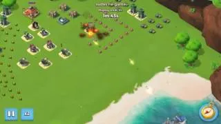 How to beat hammerman hq 40lvl with no troops destroyed {12 tanks}