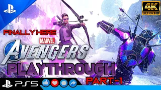 Kate Bishop Playthrough || Marvel's Avengers game ||