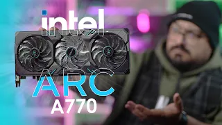 أخيرا منافس ثالث في عالم كروت الشاشة! | Intel Arc A770 👀