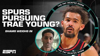 Shams Charania on the Spurs’ potential interest in Trae Young | The Pat McAfee Show