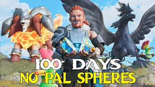 I Played 100 Days Palworld Without Pal Spheres