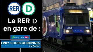 Spot à Evry - Courcouronnes sur le RER D (Z 20500 Transilien et Z 20500 IDFM)