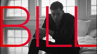 Bill Skarsgård in a photoshoot for Café magazine