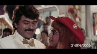 Alluda Majaka - Brahmanandam Comedy entry - Chiranjeevi