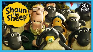 Shaun the Sheep🐑 Full Episodes ⚾🏏Sports Battle: Sheep VS Pigs (Competition) | Cartoons for Kids