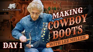 Making My Custom Cowboy Boots! The Perfect Toe | With Lee Miller