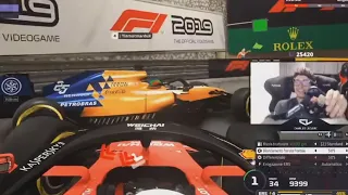 Charles Leclerc causes a Monaco pileup