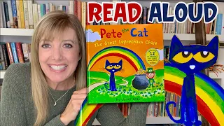 Pete the Cat The Great Leprechaun Chase | St. Patrick's Day Read Aloud 🍀