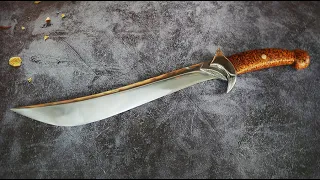 Knife Making - Making Tapered Full Tang knife