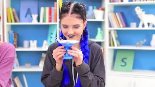 FUNNY PRANKS / Prank Wars | DIY Good Mermaid vs Bad Mermaid School Supplies