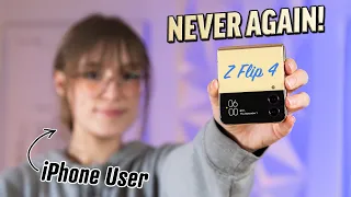 Z Flip 4 Honest Review after 1 week: Better than iPhone?