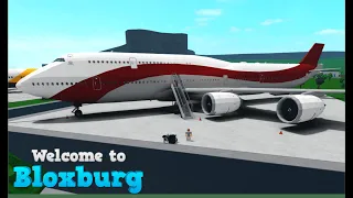 Bloxburg 747-8 modern private jet tour