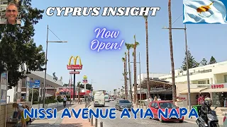 Nissi Avenue Ayia Napa Cyprus - What is Open in April?