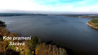 Sázava -  zde pramení řeka Sázava