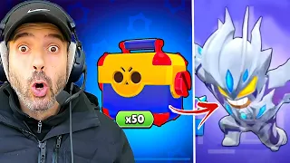 j'ai ACHETÉ PLEIN de  MEGA BOITE (vraiment)  SKIN de OUF PACK OPENING Brawl Stars Chinois 中國人