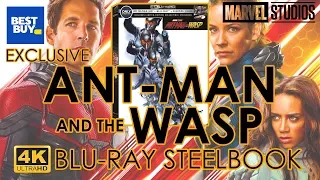 Ant-Man and the Wasp 4K Ultra HD Blu-ray Steelbook Unboxing | Best Buy Exclusive (4K Video)