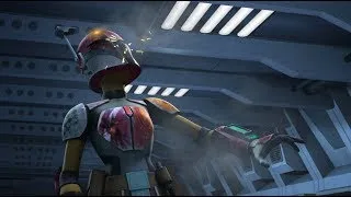 Star Wars Sabine Wren getting Shot Compilation