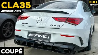 2023 MERCEDES CLA 35 AMG Coupe The Baby GT 4 Door?! FULL In-Depth Review Exterior Interior MBUX