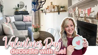 2024 VALENTINES DECORATING IDEAS  // COZY COTTAGE DECOR 2024 // EARLY SPRING DECORATING IDEAS 2024