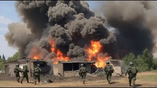 RUSSIAN CONVOY ambushed by road bomb! Ukrainian Special Forces Take Action to Attack Russia Directly