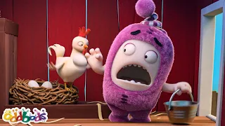Chicken Coop! 🐔 | 1 Hour Oddbods Full Episodes  | Funny Cartoons for Kids