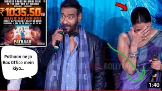 Ajay Devgn PROUD Reaction on Shahrukh Khan's Pathaan after Created History in Hindi Cinema //Deepak