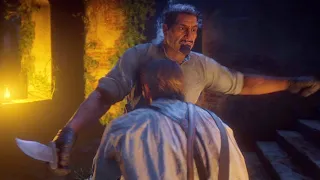 Horrifying scene, if Arthur loses to the Captor - RDR2