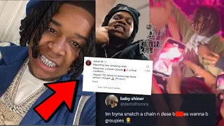 Memphis Rapper YTB Fatt Sends Out A Message To A Fan That Tried To Snatch His Chain!?