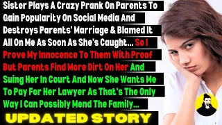 UPDATED: Sister Plays A Crazy Prank On Parents To Gain Popularity On Social Media And Destroys...