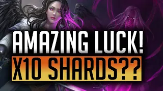 RAID | x10 or x2 Summon rates? We are on Fire! Shard Pull!