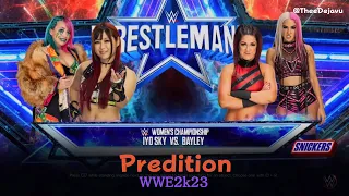 WWE 2K23: Iyo Sky vs. Bayley - Womens Championship Match: Wrestlemania 40 Predition