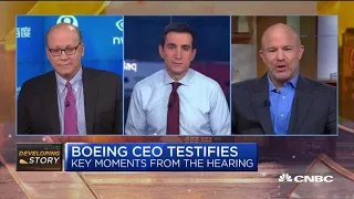 Here's a breakdown of the key moments from Boeing CEO's hearing