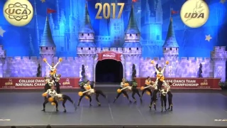 University of Iowa Dance Team Nationals Pom 2017