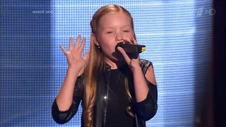 The Voice Kids RU 2014 Arina — «Птица» Blind Audition | Голос Дети. Арина Петрова. СП