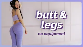 20 min Toned Legs & Booty Workout - no equipment | Summer Shred 2024