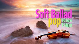 Soft Pop Ballad w/ Strings - F Major | 90bpm Songwriting Backing Track