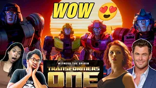 Transformers One Trailer Reaction | Chris Hemsworth Scarlett Johansson | New Animated Hollywood Film