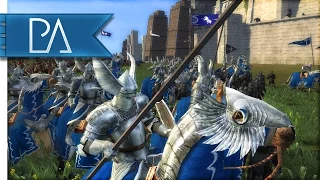 MASSIVE MINAS TIRITH SIEGE - Third Age Total War Gameplay