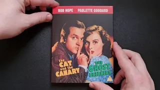 THE CAT & THE CANARY and THE GHOST BREAKERS (Eureka Classics) Special Edition Blu-ray Unboxing Video