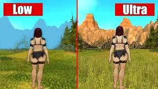 WoW - Highest vs Lowest Graphics
