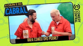 Rafael Portugal comeu OVO PODRE? | A Culpa É Do Cabral no Comedy Central